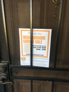 Neighborhood Garage Sale Flyer