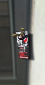 9 Round Boxing Door hanger. 